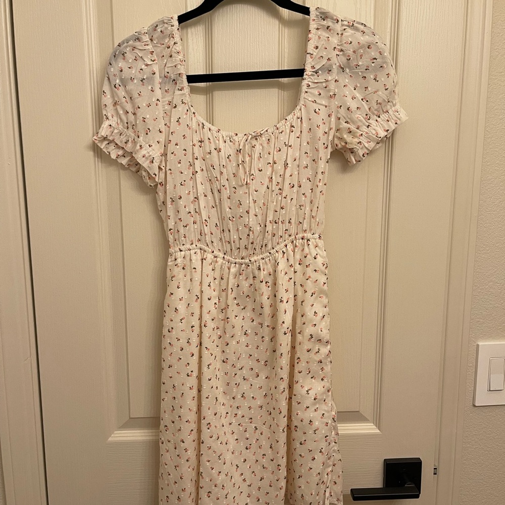 Billabong Floral Cream Dress